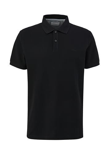 Produktfoto von s.Oliver Herren 2024581 Polohemd, 9999 schwarz, XXL