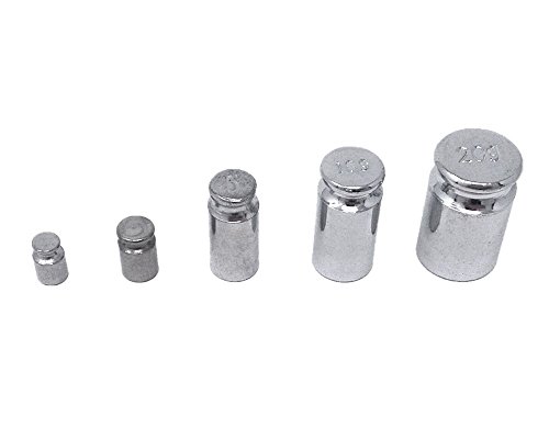 Juego de 5 pesas de calibración para báscula digital miniatura 2
