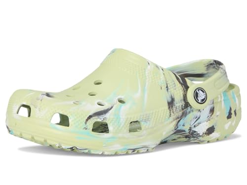 Image of Crocs Unisex-Child Classic Watercolor Marbled Clog