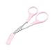 Produktbild YUIO Frauen Damen Pink Augenbrauenschneider Kamm Wimpern Haarschere Cutter Entferner Werkzeug Kosmetische Werkzeug Clip Wimpern Haarschere (pink)