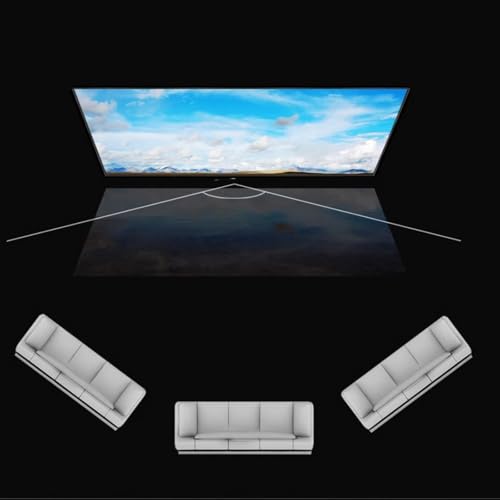 Pantalla manual para proyector 72" (4:3) miniatura 7