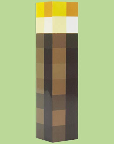 Botella de agua Minecraft Torch de 22oz con tapón hermético anti derrames para niños 3