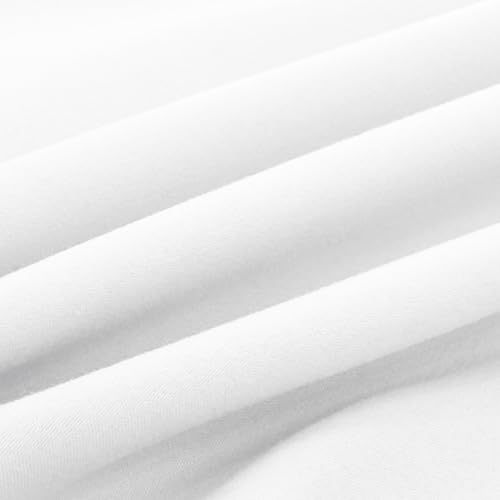 Image of Elegant Comfort Luxury Ultra-Soft 2-Piece Pillowcase Set 1500 Thread Count Egyptian Quality Microfiber Double Brushed-100% Hypoallergenic-Wrinkle Resistant, California King, White