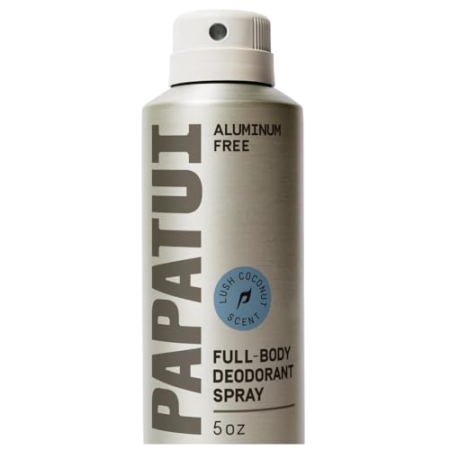 PAPATUI by Dwayne Johnson Full Body Deodorant Spray for Men | Aluminum-Free Odor Protection, Moisture Absorption, Long Lasting Scent | Cedar Sport | 5oz
