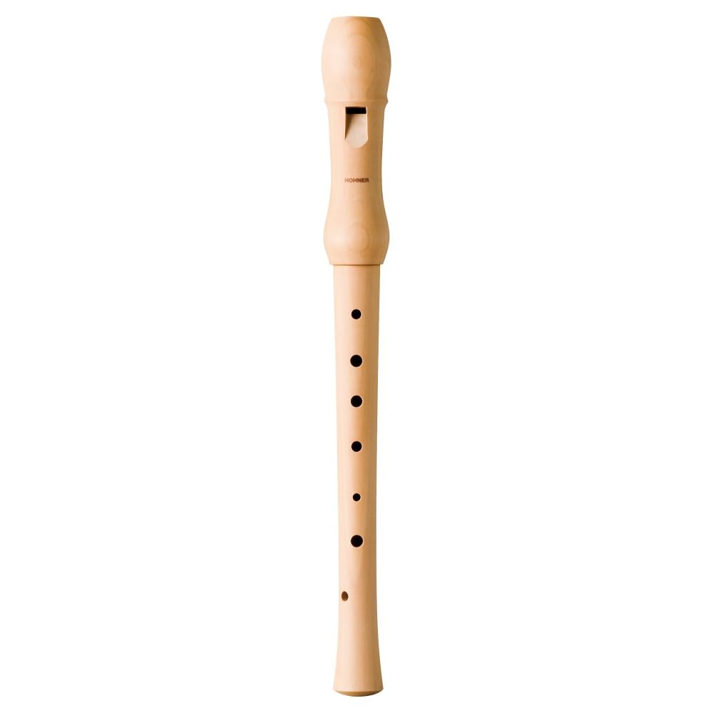 HOHNER HOB9565 Musica Line German Recorder Two Pieces Pear Wood Light