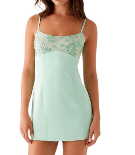 NUFIWI Sexy Women Floral Print Cutout Mini Dress Low Cut Sleeveless Boho Short Dresses Trendy Going Out Summer Dresses