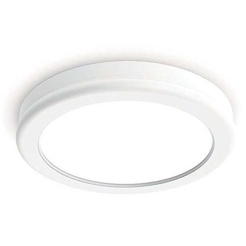 WAC Lighting FM-4606-30-WT Geos 6" LED Soft Flush Mount, Small, White