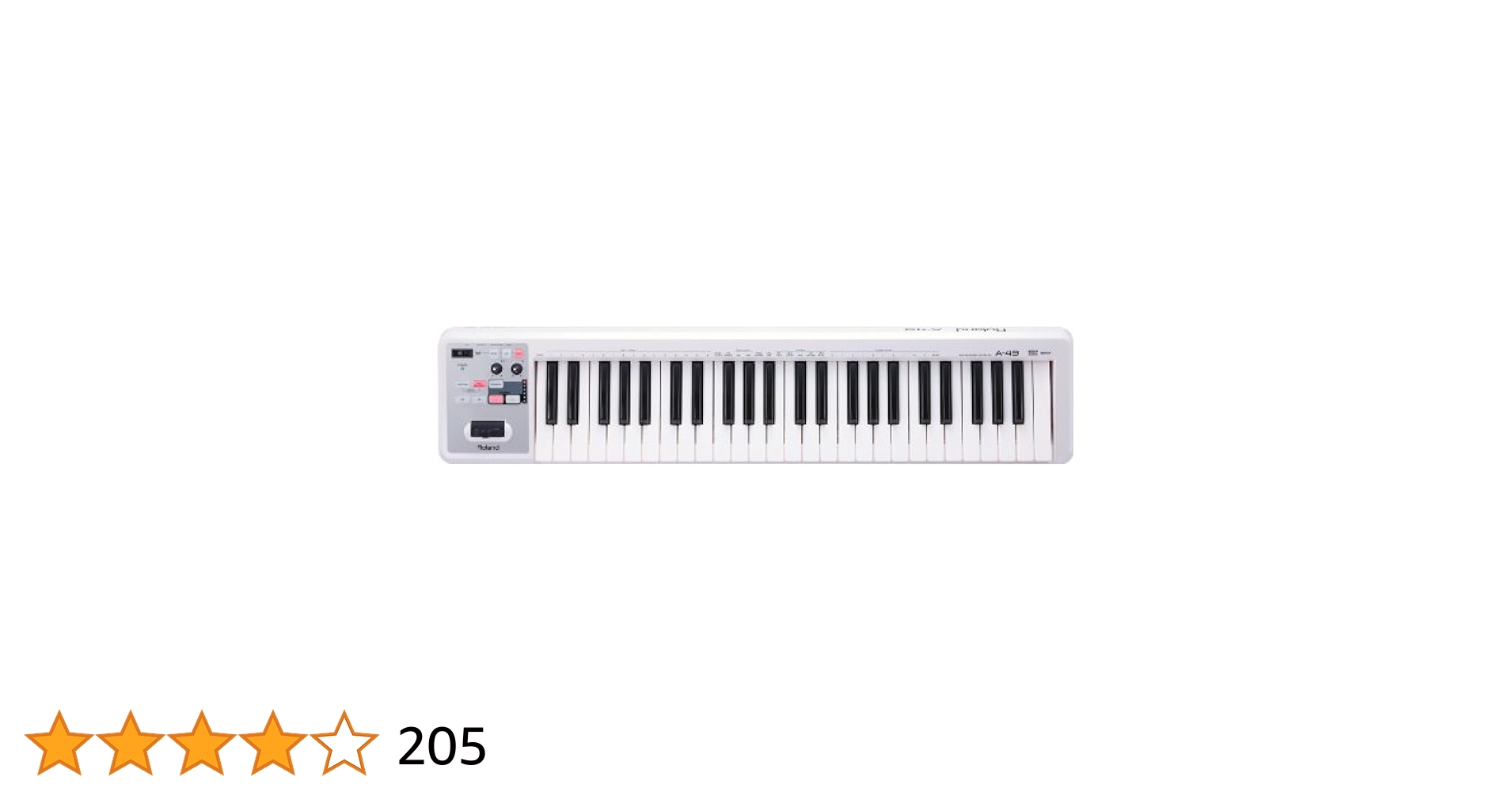 Amazon | Roland MIDI Keyboard Controller ホワイト A-49-WH