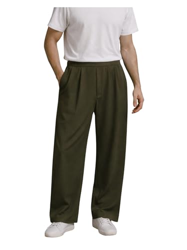 Image of Korean Pants for Man | Trekking Pants | Korean Trousers | Baggy Trackpants for Men - Effortless Style, Confident Feel, Free Movement, All-Day Comfort