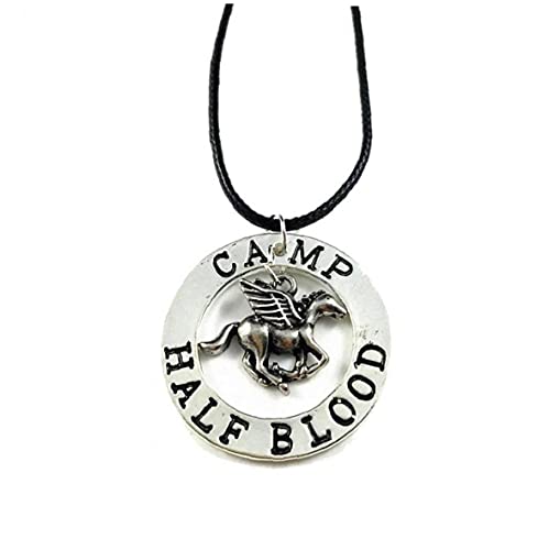 Ruluti Último Collar Halfcy Pegasus Zeus Percy Pegasus Zeus Halfcy Pegasus Zeus - Percy Colgante para Unisex Cover