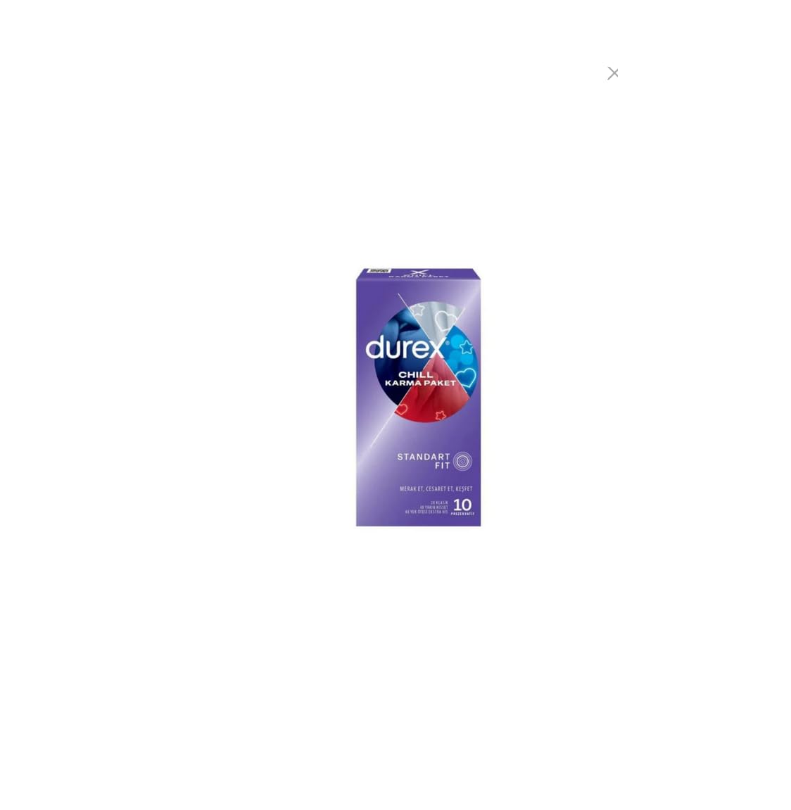 Durex Chill 10'lu Prezervatif