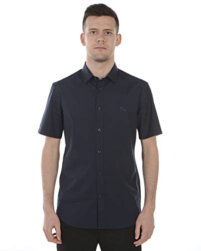  Burberry - Camicia Uomo 8025765 8025765 Blu SERJEANTS S