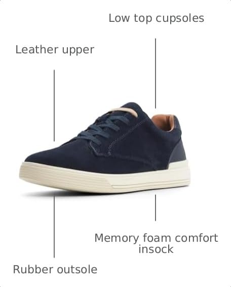 Image of Ted Baker Mens Brentford Leather Sneaker