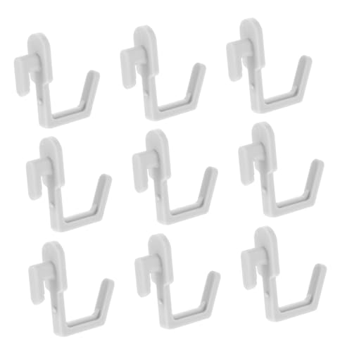 CANIGHT 20pcs Pegboard Hooks for Hanging Tools Heavy Duty Garage Organization Simple Design Suitable for Wall Mounting and Shelving