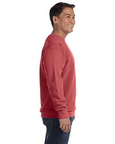 Comfort Colors Chouinard 1566 Adult Crew Neck Sweatshirt Crimson PgmDye X-Large4