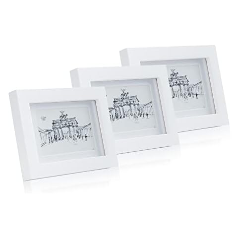 Casa Chic White Photo Frames for Display Cover