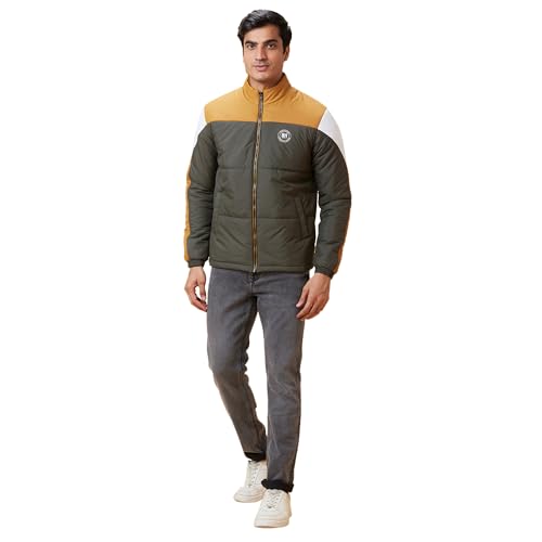 Image of Being Human Olive Coloured Men Sweater
