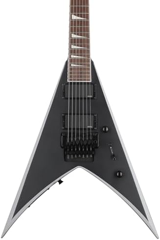 Jackson X Series King V KVX-MG7 Electric Guitar - Satin Black with Primer Gray Bevels