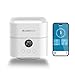 HomBreez Air Purifier and Humidifier Combo for Bedroom, Covers Up to 200ft², H13 True HEPA Filter, 500ML Water Tank, Quiet Cool Mist Top Fill Essential Oil Diffuser for Baby, Pet Room, APP Control