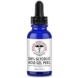 50% Glycolic Acid Peel - Face Peel Mask for Exfoliate, Acne Blemishes, Fine Lines, Wrinkles, Dark Spots & Dead Skin Cells - 1 Fl Oz