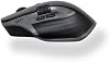 MOJO Ultimate Grip Silent Master Mouse - Mouse óptico recargable Bluetooth/inalámbrico con sensibilidad ajustable y botones silenciosos 8