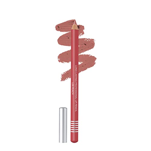 Image of Colors Queen Lip Liner Pencil | Long Lasting & Waterproof Formula | Matte Lip Liner Pencil for Women (L-06, Peach)