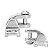 HAIWEN Pair of Stainless Steel 316 Swivel Bimini Top Deck Hinge Swivel Deck Hinge,Marine Top Mountain Type Fitting Hardware for Marine Boat Yacht Shade Sails (Pair)