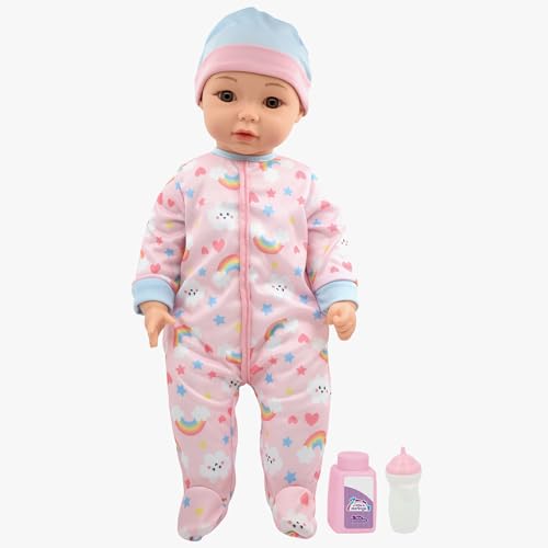 Muñeca Little Darlings 19" Rosa con Sonidos