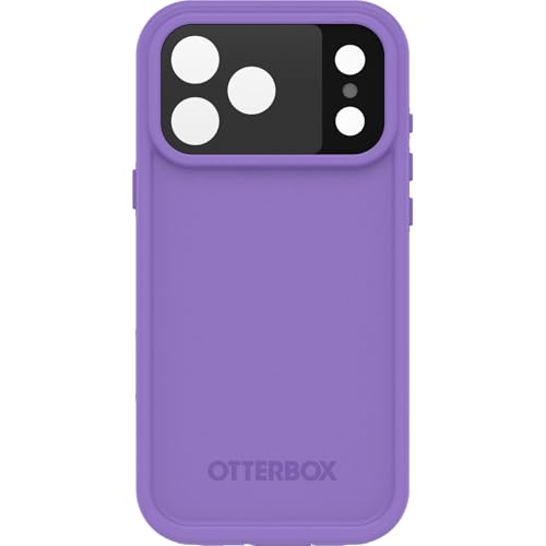 Image of OtterBox iPhone 17 Pro Max (Only) FRĒ Series Waterproof Case with MagSafe - Rule of Plum (Purple) - Sleek & Stylish - Waterproof iPhone Case up to 2 Meters - IP68 - Phone Case for Swimming /Snorkeling