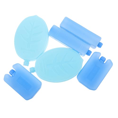 SOPOTUTU 6 Unidades De Bolsas De Hielo Reutilizables para Cadena De Frío Bloques De Hielo para Envío Bolsas Reutilizables De Plástico para Neveras