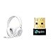 Logitech G G735 Cuffie Gaming Wireless, Illuminazione RGB LIGHTSYNC Personalizzabile, LIGHTSPEED, Bluetooth, Bianco & TP-Link Adattatore Bluetooth USB 2.0 Dongle Bluetooth 5.0 UB500, Trasferimento immagine