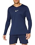 Nike Herren Dri-fit Park First Layer Longsleeve, Midnight Navy/White, 18 EU