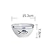 Produktbild XGF® Creative Keramik Plattensatz Fischteller Suppenschüssel Essteller Haushaltsschüssel Haushalt Hand Gezeichnet Schüssel Im Japanischen Stil