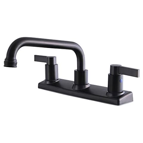 Grifo de Cocina Central Kingston Brass FB2135NDL, 8 Pulgadas, Bronce Aceitado Cover