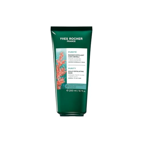 Yves Rocher Mascarilla Exfoliante Cuero Cabelludo Purifica 72h 200ml