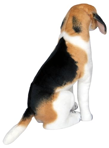 Plüschtier Hund Beagle - sitzend - 56 cm
