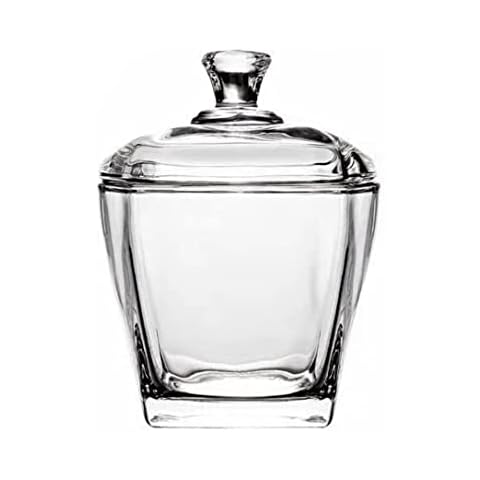 123Arts Glass Sugar Bowl, 8oz Cover