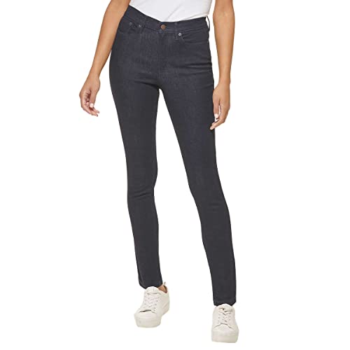 Calvin Klein Jeans Ladies' High Rise Jeans - Dark Blue 12