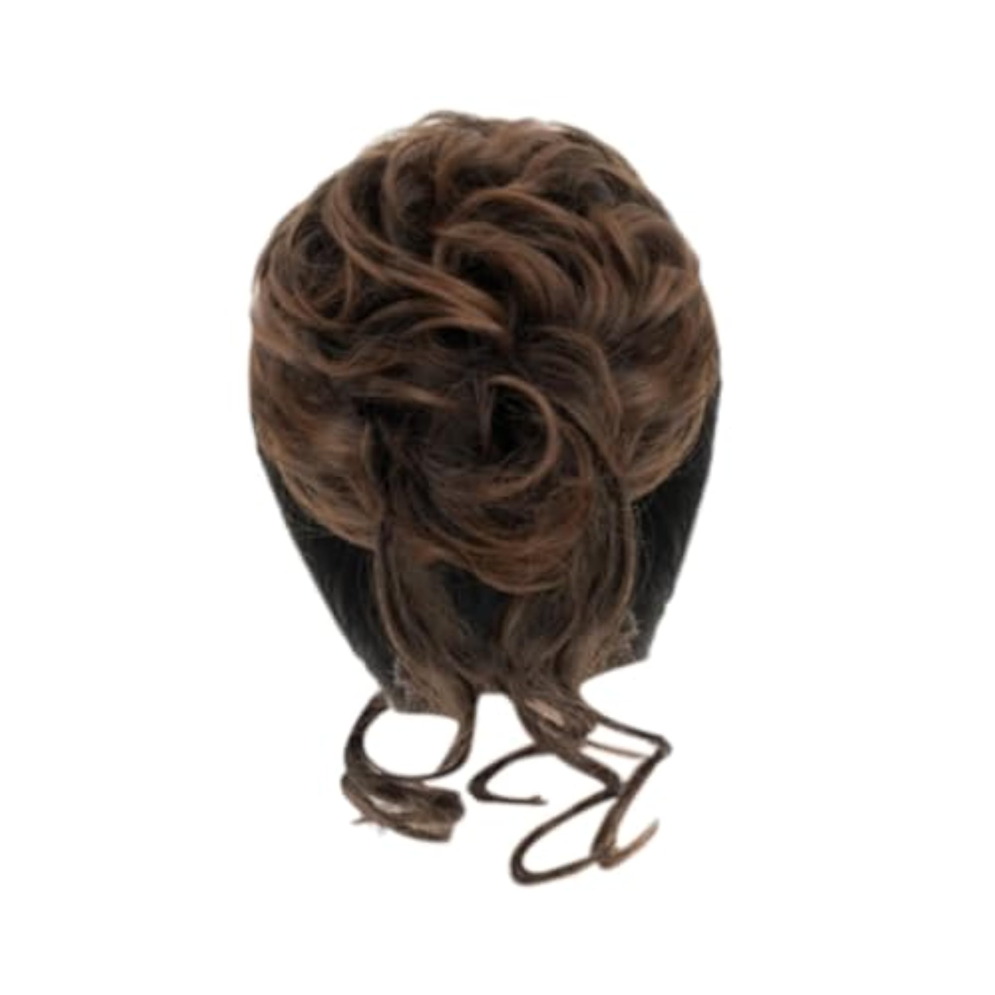 Clip Synthetic Tousled Hair Bun for Adding Fullness