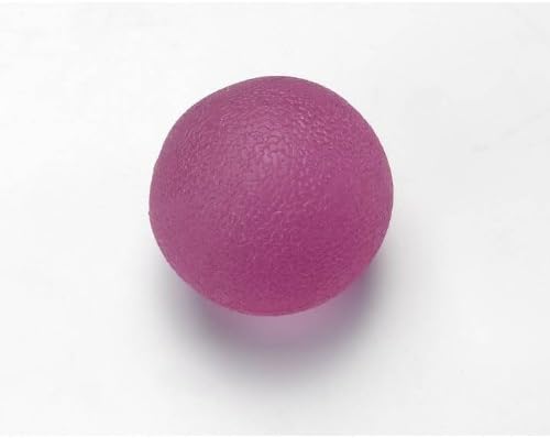 هڪ بند اپ view of a purple ALINCO Trimmer Ball 70, showing its textured surface.