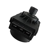 Lawnoval Repuesto de actuador de motor de válvula de 3 vías para caldera de gas de 220 V, funcionamiento silencioso, compatible con calderas Bosch, color negro