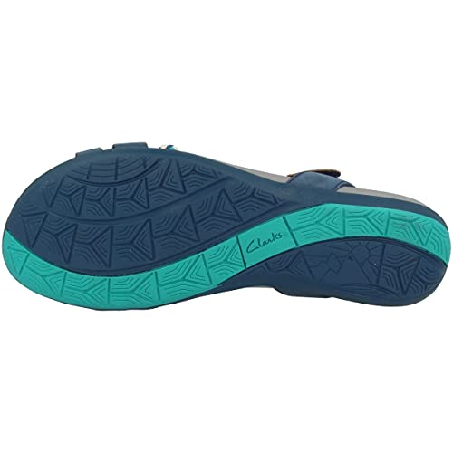 Clarks Femme Tealite Salomés, Grace Navy, 36 EU