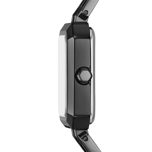 Image of Armani Exchange A|X Women's Two-Hand Rectangular Watch, Stainless Steel Watches for Women