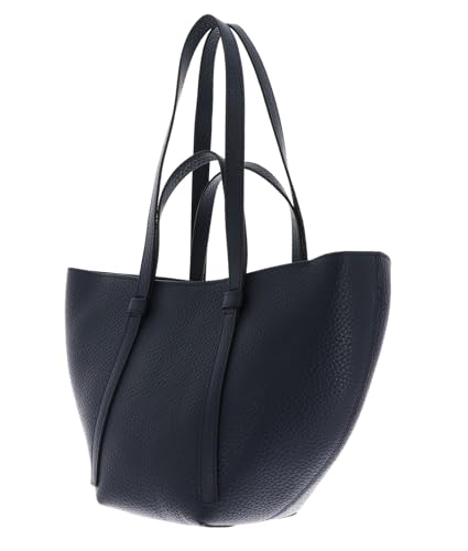 Leather Tekla Shopper Cosmo Navy ABRO grand sac cabas d'exception - 5