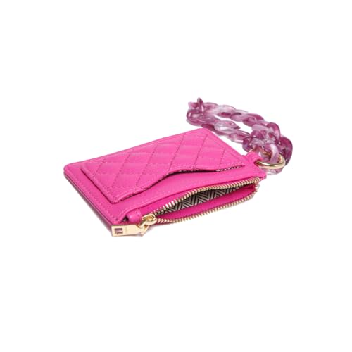 JEN & CO. Rhodes Vegan Quilted Bangle Wallet (Cupid)3