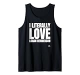 I Literally Love Logan Henderson Prospect Baseball Fan Gear Tank Top