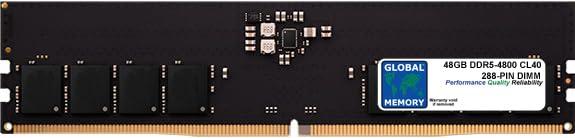 48 GB DDR5 4800 MHz PC5-38400 288-PIN DIMM PAMIĘĆ RAM KOMPATYBILNA Z KOMPUTERAMI STACJONARNYMI PC/PŁYTAMI GŁÓWNYMI