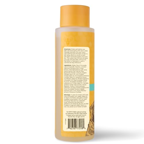 Burt’s Bees for Pets Itch Soothing Shampoo with Honeysuckle – Anti-Itch Dog Shampoo for Dogs with Sensitive Skin – Cruelty Free, Made in the USA, 16 Oz Burt’s Bees for Pets Itch Soothing Shampoo with Honeysuckle – Anti-Itch Dog Shampoo for Dogs with Sensitive Skin – Cruelty Free, Made in the USA, 16 Oz