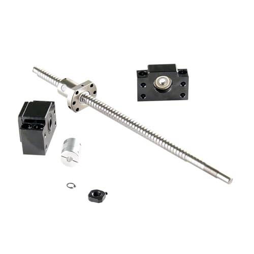 SFU1204 �Z�b�g SFU1204 ���[���{�[���X�N�����[ C7 �G���h���H���� 250mm 1500 Mm + 1204 �{�[���i�b�g & BK/BF10 �G���h�T�|�[�g + �J�v���[(300mm)