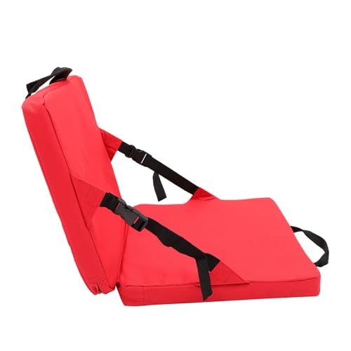 POPETPOP Wear Resistant Stadium Cushion Convenient Bleacher Seat Pad with Back Support Lightweight Outdoor Chair Cushion for Sports Events and Concerts